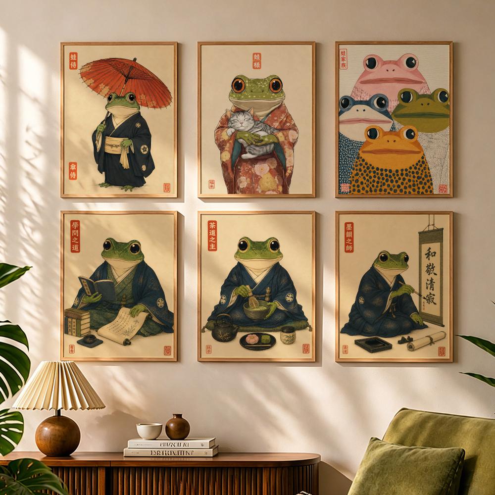 Lifestyle Of Japanese - Poster su tela con pittura e