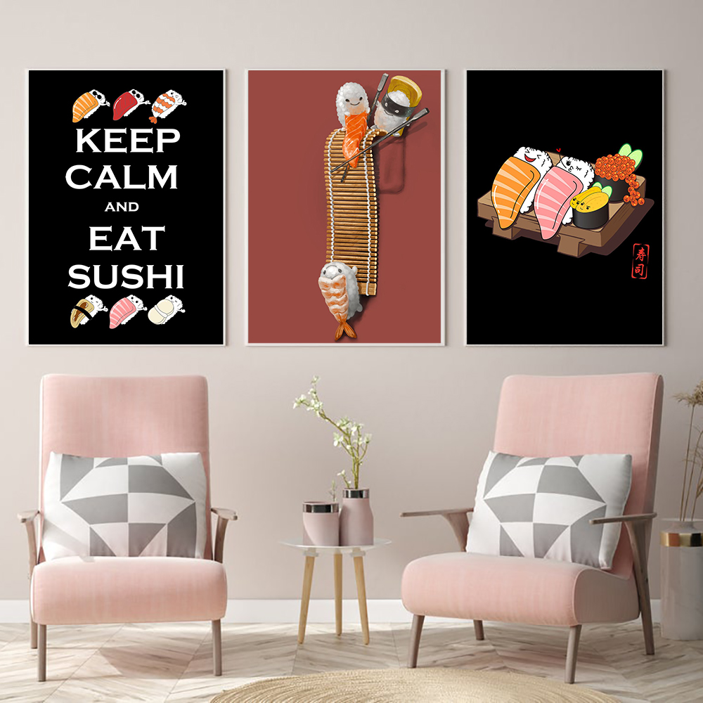 Japanese Lifestyle And Food - Stile giapponese Ramen Sushi Cartoni animati
