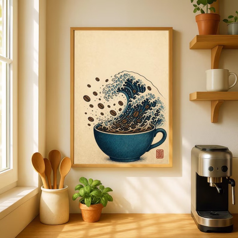 Poster su Tela Vintage con Tem - Japanese Lifestyle And Food recensione e prezzo