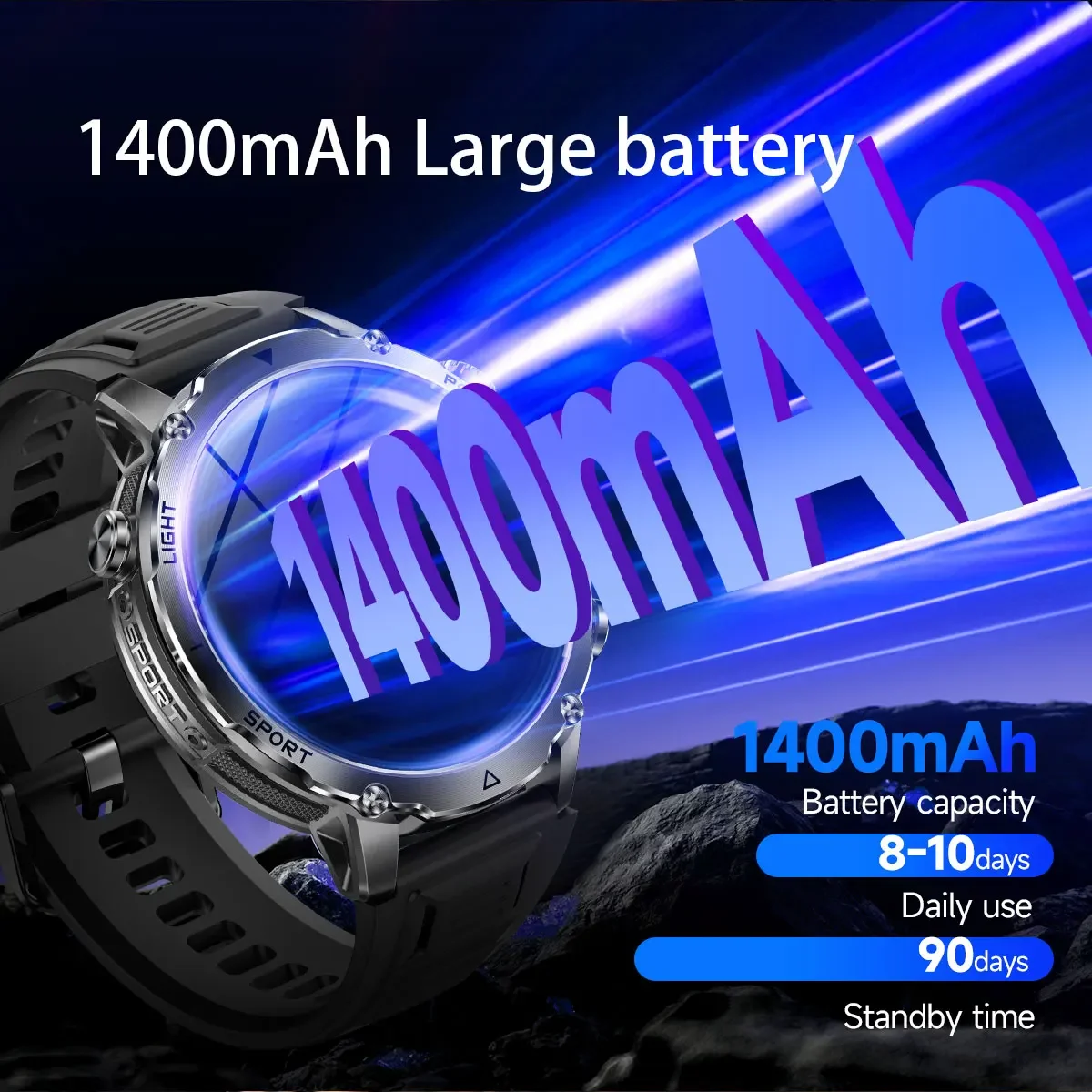 Smartwatch da Uomo con Batteri - Japanese Lifestyle Brand recensione e prezzo