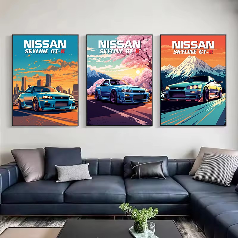 Poster retrò giapponese classi - Lifestyle Of Japanese recensione e prezzo