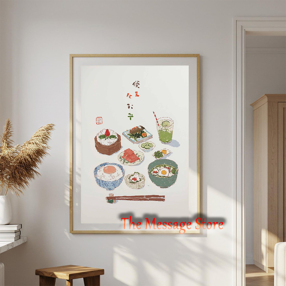Poster su Tela con Cibo Giappo - Japanese Lifestyle And Food recensione e prezzo