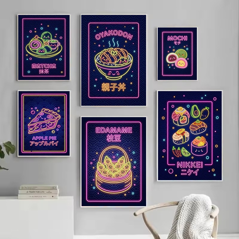 Poster Illustrativo Kawaii di  - Japanese Lifestyle And Food recensione e prezzo