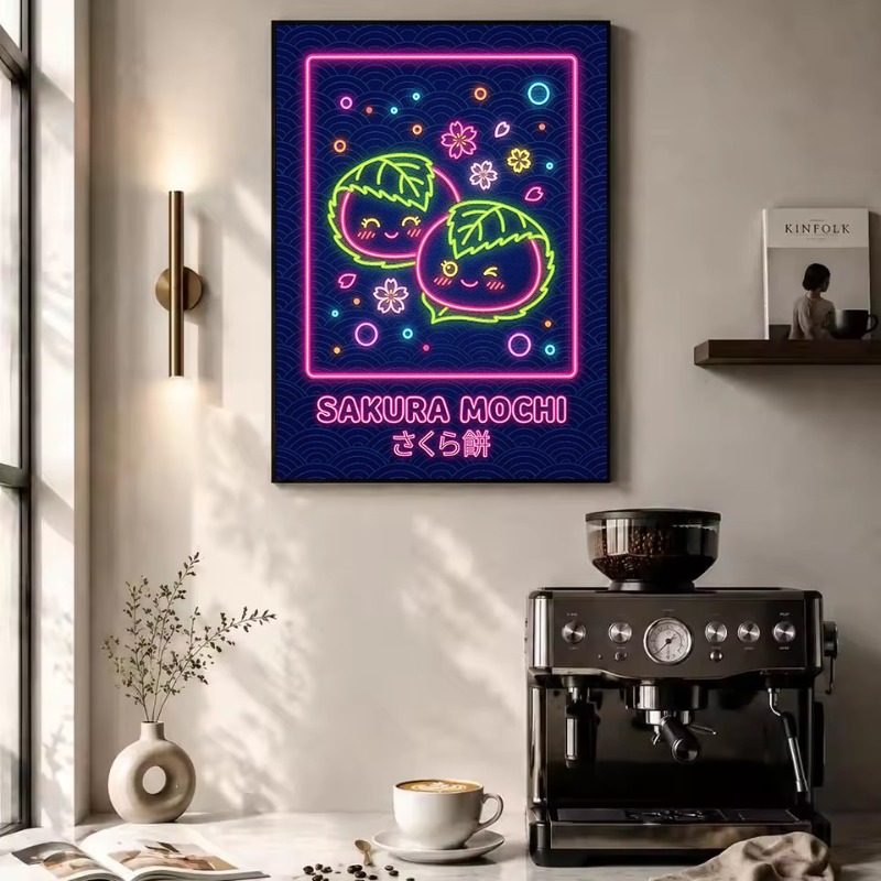 Poster Illustrativo Kawaii di  - Japanese Lifestyle And Food recensione e prezzo